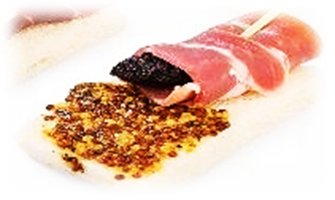 Мини бутерброды с пармской ветчиной