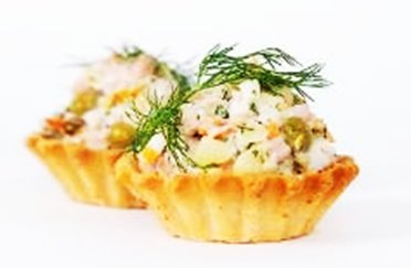 Тарталетки Оливье