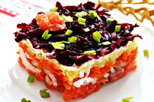 Семга под шубой