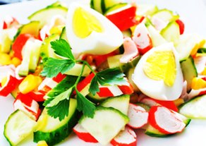 Салат крабовый