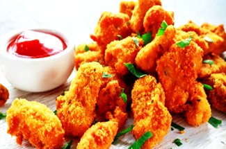 Куриные нагетсы с соусом BBQ