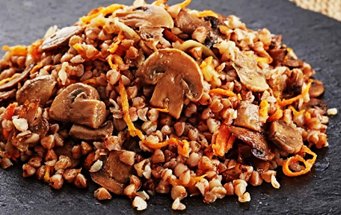 Гречневая каша с грибами